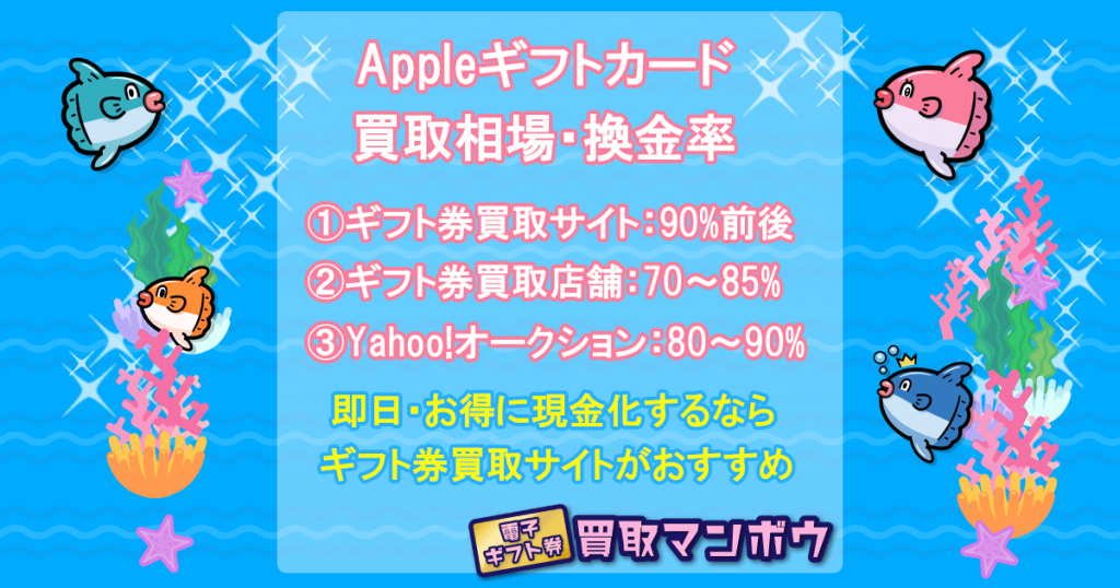 アップルギフトカード 買取